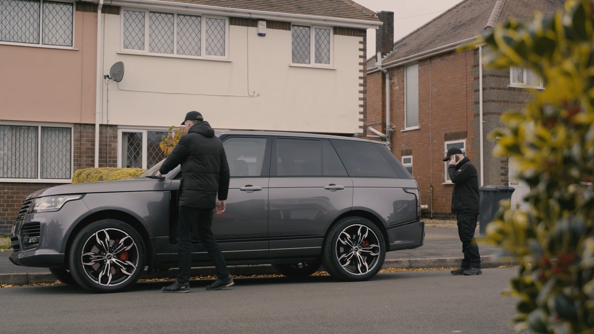 Repatriations Team securing stolen car